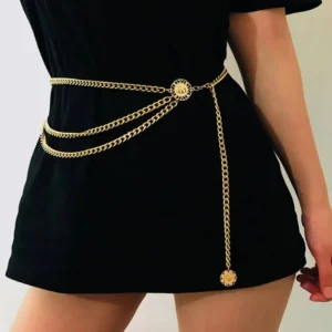 coin waist chain